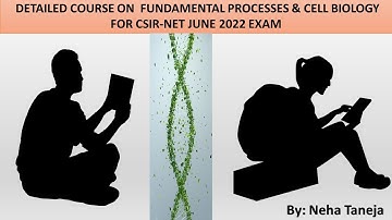 NEW COURSE UPDATE | MOLECULAR BIOLOGY & CELL BIOLOGY | CSIR NET 2022 EXAM |  NEHA TANEJA |GURMANTRA