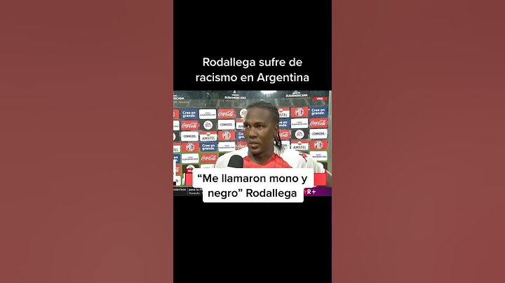 Rodallega denuncia racismo en Argentina: Ya cansa de que te llamen mono y negro"