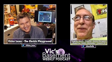 Arcade Legend Eugene Jarvis!! (Robotron! Jurassic Park! Defender! Halo Fire Team!) - Vic