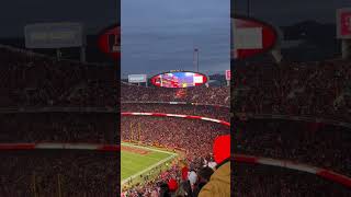 Kansas City Chiefs Tomahawk Chant 2023 AFC Championship game. #kansascitychiefs #nfl