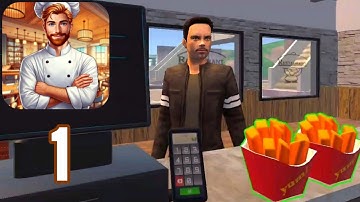 Restaurant Simulator 3D Bar - Part 1 - Gameplay Walkthrough - Level 1-7 (Android, iOS)