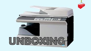 SHARP AL-2031 COPIER - Unboxing and Review