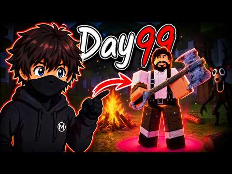 I Survived 99 Nights With ONLY the Woodsman Class!