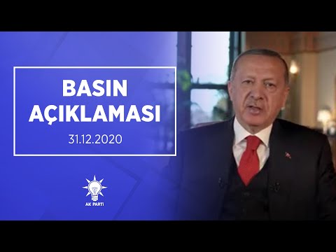 Cumhurbaşkanımız Recep Tayyip Erdoğan yeni yıl mesajı yayımladı