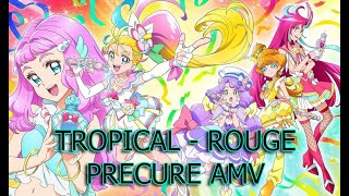 Tropical Rouge Precure AMV - I'm Distracted - Ciara vs. Kehlani (Mashup)