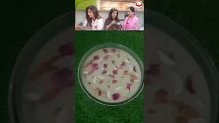 Shilpa Shetty and Farah Khan's moong Dal paysam #celebrityrecipe#sabudana #shorts #ytshorts
