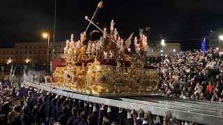 Semana Santa 2024, Cofradía de Nueva Esperanza en Tribuna de los Pobres y Carreteria, Málaga