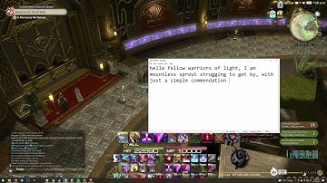 Asmongold Tells us How to Get Commendations FFXIV