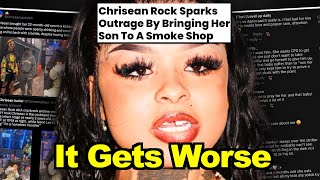 Chrisean Rock DRAGGED For Bringing Baby To Smoke Shop