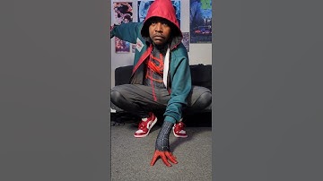 Miles Morales Spiderman cosplay #spiderman #spiderverse