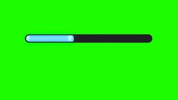 Loading Bar - Green Screen Animation