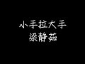 梁静茹 小手拉大手 Live 动态歌词 梁静茹 小手拉大手 Live 动态歌词
