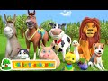 Animal Sound Song 🐷🐮🐶 Kindergarten Videos for Children | Cartoons Videos by Little treehouse