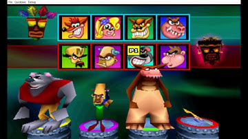 Crash Bash (PSX) - (Medieval Mayhem Tournament) - (1/2)