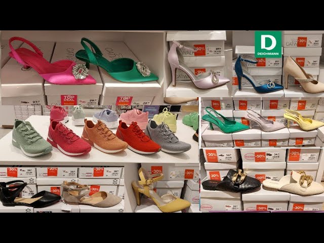 familie udskiftelig sekvens Deichmann Sale Women's Shoes New spring Summer Collection / March 2023 -  YouTube