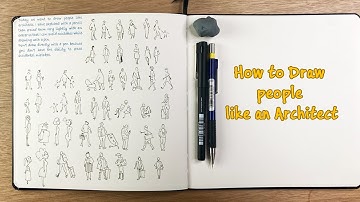 How to Draw people like an Architect