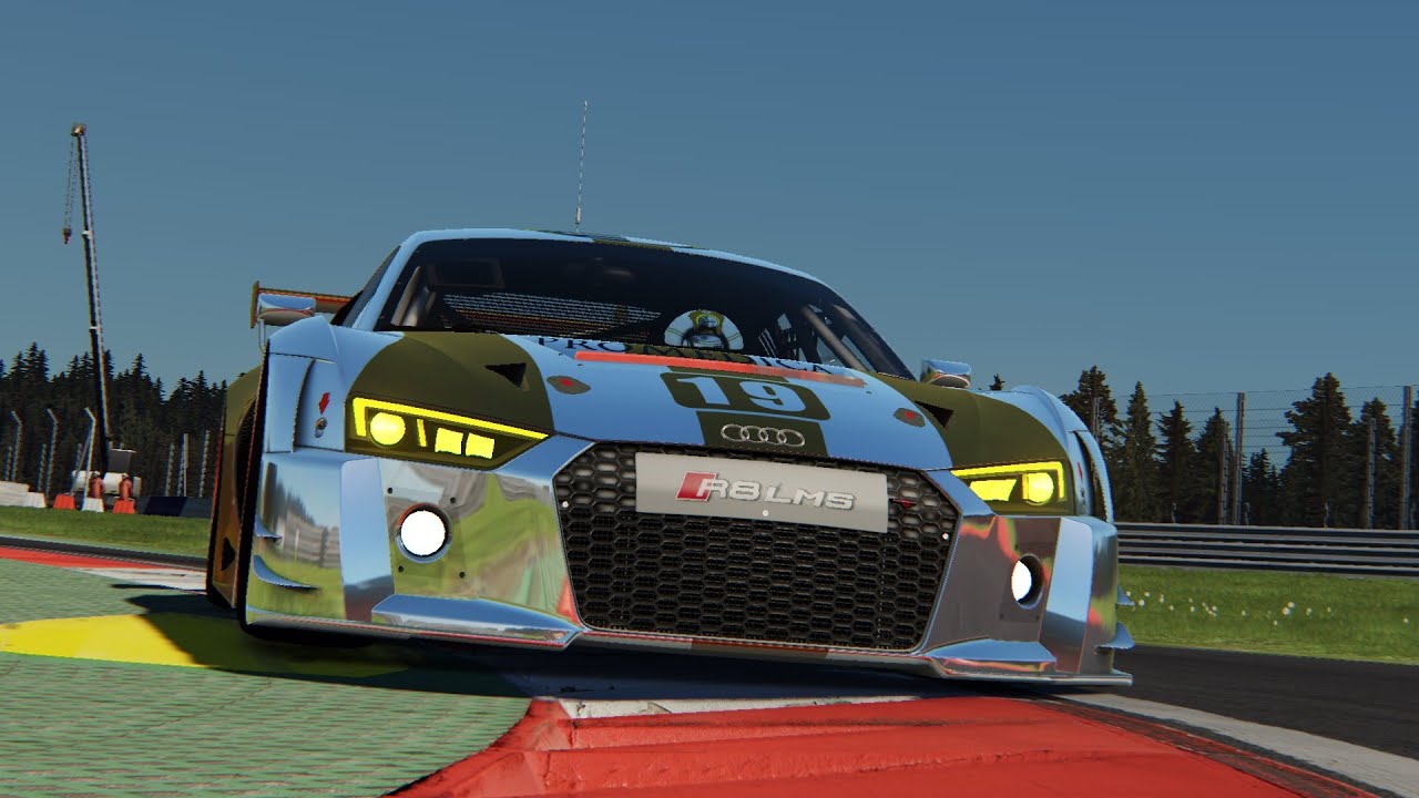 Audi R8 GT3 hotlap around Redbull Ring - YouTube