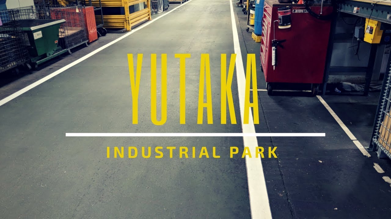 Trueline Striping Co. Yutaka Industrial Park, Cullman, Al YouTube