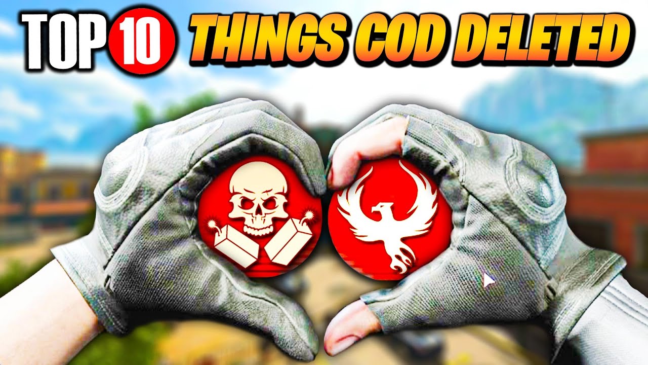 Top 10 Crazy Things DELETED From Cod History - YouTube