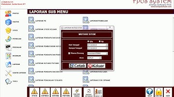 KOMPUTER KASIR DEMO APLIKASI APOTEK - MODUL LAPORAN