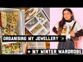 VLOG: Organising my JEWELLERY & My WINTER CLOSET ESSENTIALS | Yashita Rai