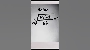 Cube root Math made simple #shorts #maths  #viral #solve