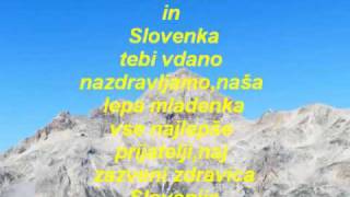 Lojze Slak - Srečno mlada Slovenija chords