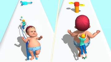 Babyzilla 👶🍼👼 Gameplay (Android, iOS) All Levels B1GP1