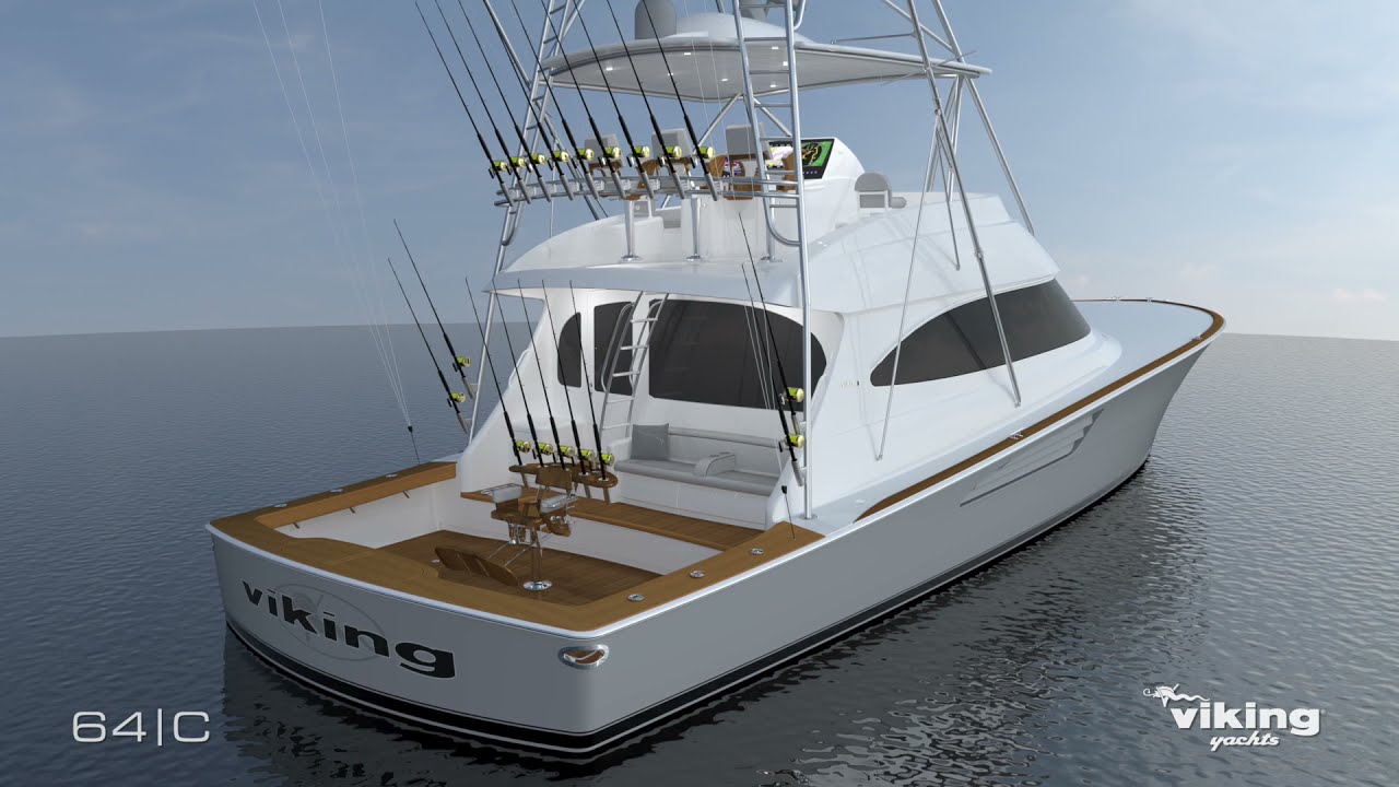 The NEW Viking 64 Convertible by Viking Yachts