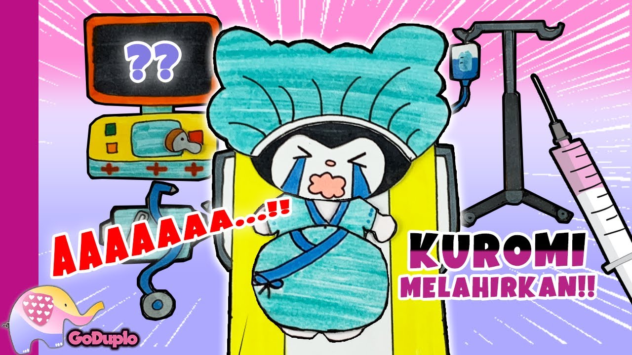 Paper KUROMI Melahirkan !! Anaknya ada berapa ya?? - Goduplo TV