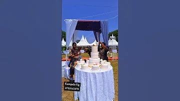 Weekend Wedding In West Nile We Deliver Creamy Cakes Formations On 0703165478 