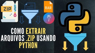 Tutorial Python | Como Descompactar (.ZIP) arquivos usando Python