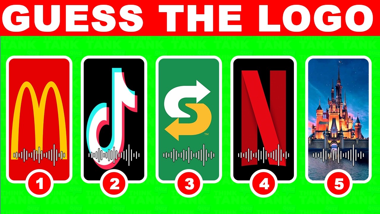 Guess the Brand Logo Sound! 🎶 | Think Tank Quiz Challenge