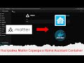 Настройка Matter Сервера в Home Assistant Container