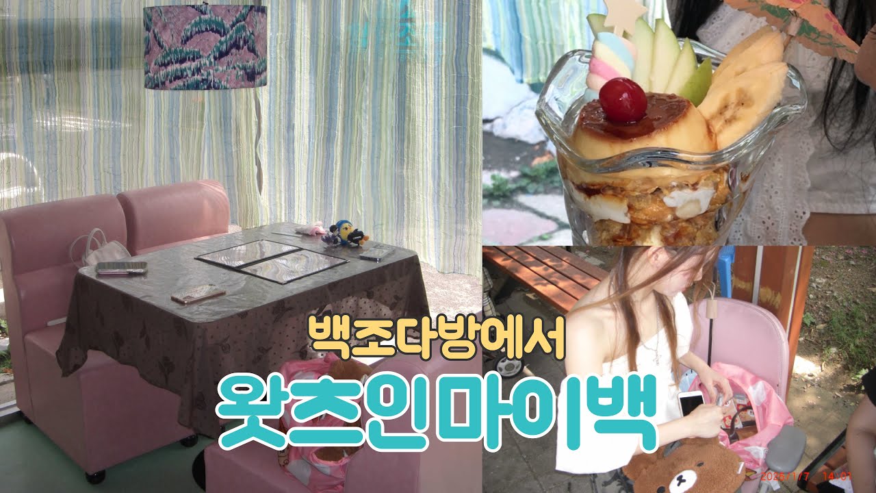 네 여자들의 왓츠인마이백👜 in 백조다방🦢