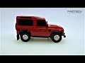 Land Rover Defender 1:24 RC modellautó Rastar 78500 piros