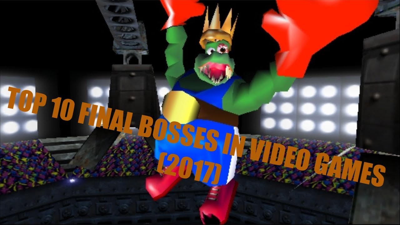 Top 10 Final Bosses in Video Games (2017) YouTube