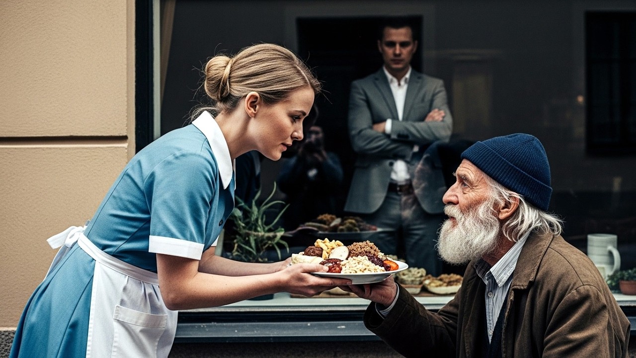 Servitrisen Blev UPPSAGD För Att Ha Matat En Hemlös Man. Men Han Dolde En ÖVERRASKANDE Hemlighet!