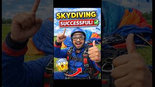 10,000 Feet Se Skydiving 😱 | Mera Sabse Dangerous Adventure Vlog #viralvideo #skydiving #tranding