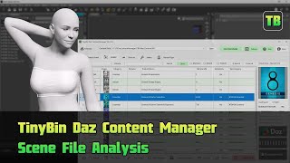 Scene File Analysis - TinyBin Daz Content Manager (DazStudio Content Manager)
