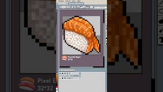 Pixel Ebi nigiri #art #pixelart #gamedev #gameart #timelapse #tutorial #shorts #aseprite #satisfying