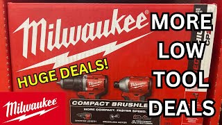 Home Depot Lowe’s FREE Milwaukee Power Tools New Crazy Tools Deals Amazing Finds Low Prices