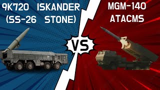 9K720 ISKANDER vs MGM-140 ATACMS - Short Range Ballistic Missiles