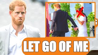 HUGE FIGHT CAUGHT ON CAMERA AT NY AS PRINCE HARRY STRUGGLES TO FREE HIMSELF FROM MEGHAN'S TIGHT GRAB