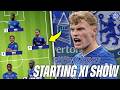 Everton V Chelsea | Starting XI Show
