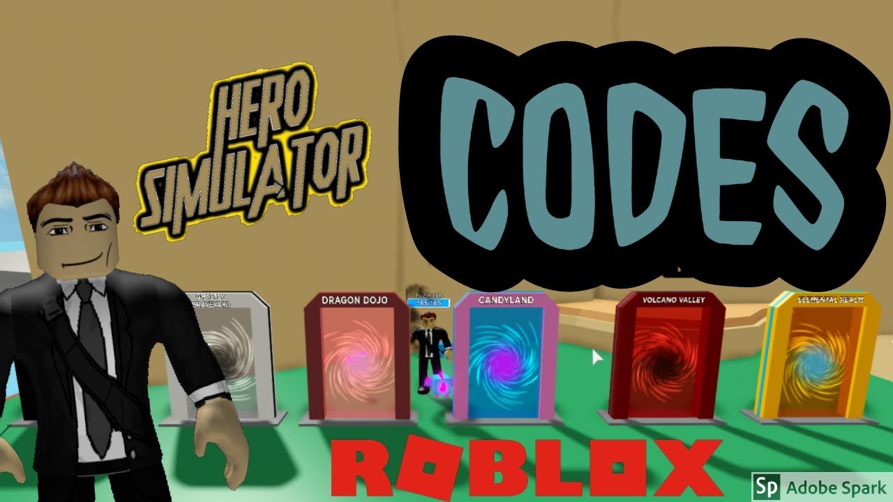 Codes For Hero Simulator Roblox Youtube - codes for hero simulator roblox