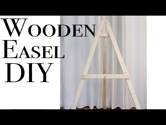 Wooden Art Stand