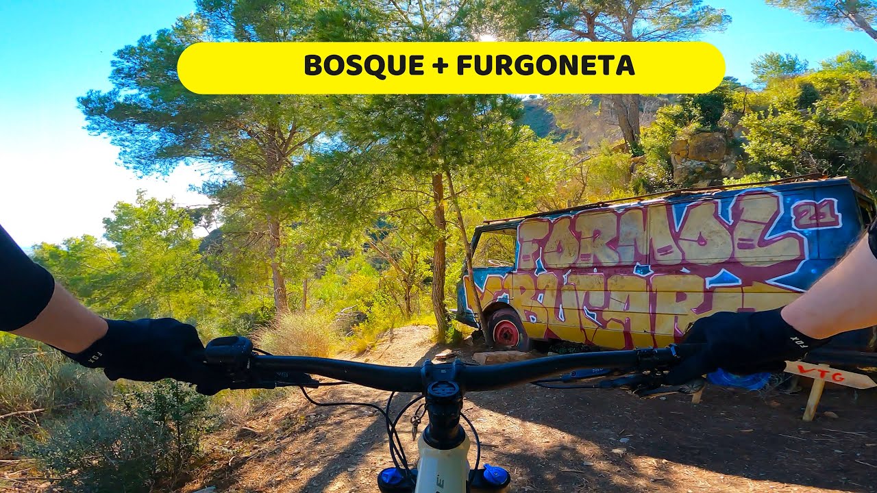 SENDA BOSQUE + FURGONETA GILET | POV TRAIL MTB 4K