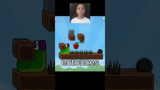 El gusano de nuevo, nivel difícil apple worm #humor #gameplay #puzzle #memes