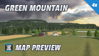 Green Mountain is a Great new 4x Map - FS22